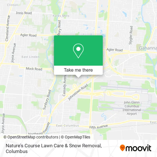 Nature's Course Lawn Care & Snow Removal map
