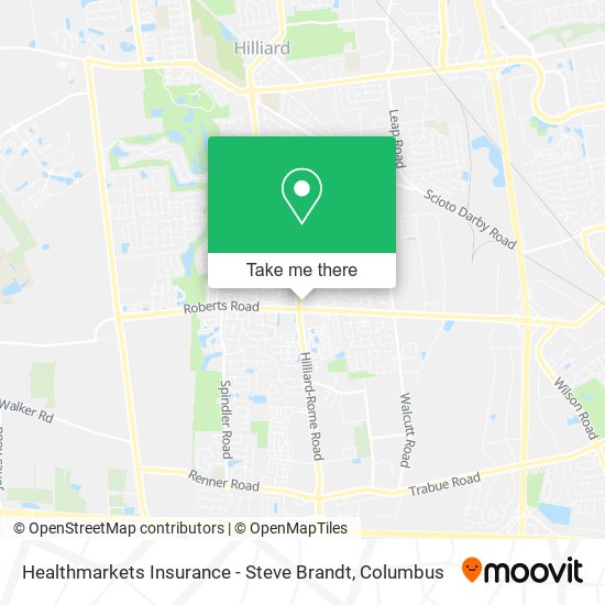 Healthmarkets Insurance - Steve Brandt map