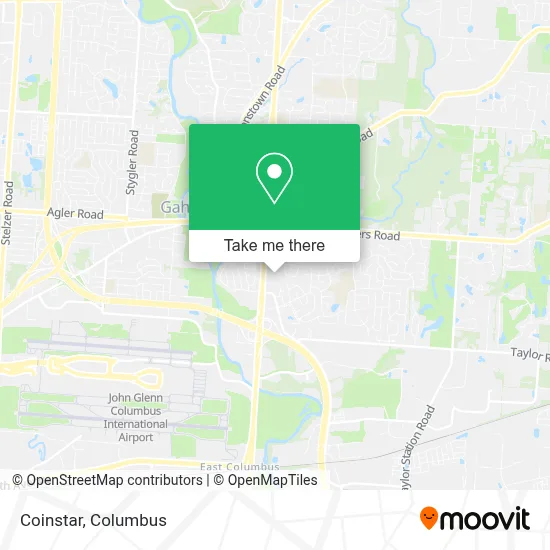 Coinstar map