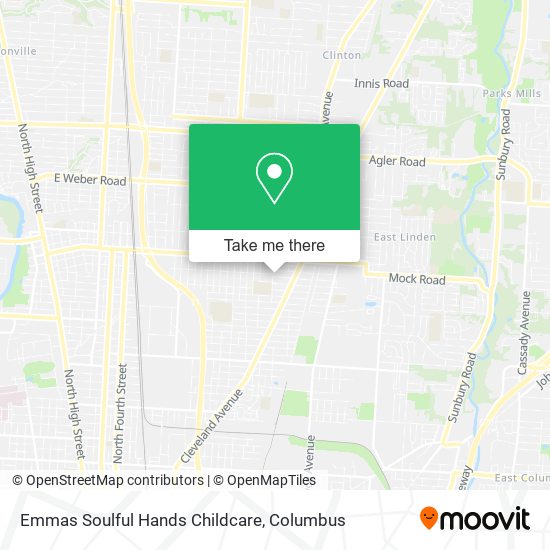 Mapa de Emmas Soulful Hands Childcare