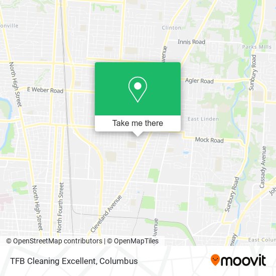 Mapa de TFB Cleaning Excellent