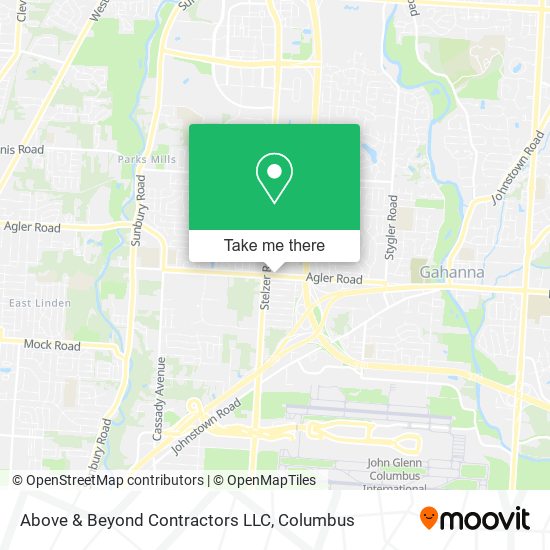 Mapa de Above & Beyond Contractors LLC