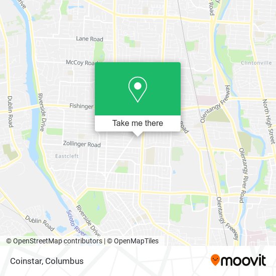 Mapa de Coinstar