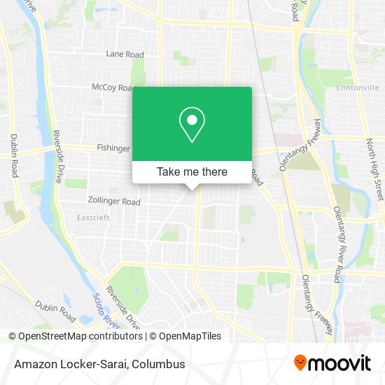 Amazon Locker-Sarai map