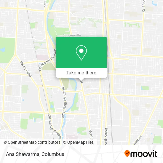 Mapa de Ana Shawarma