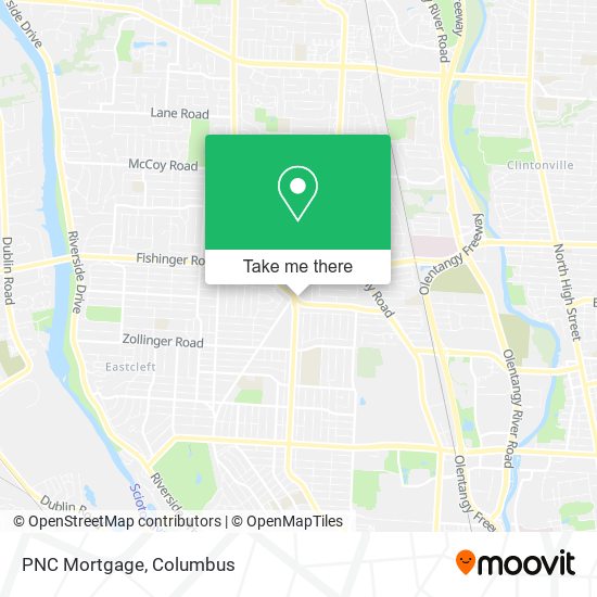 Mapa de PNC Mortgage