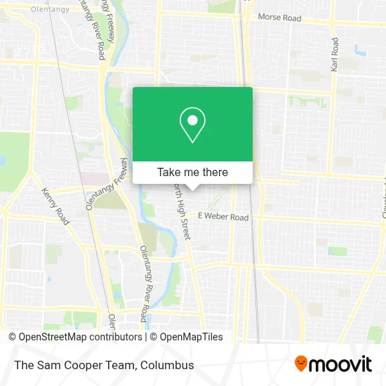 The Sam Cooper Team map