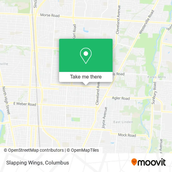 Slapping Wings map