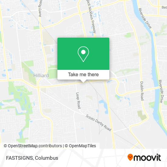 FASTSIGNS map