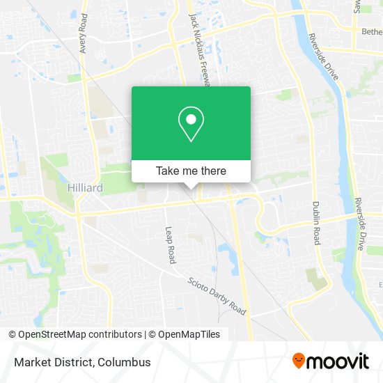 Mapa de Market District