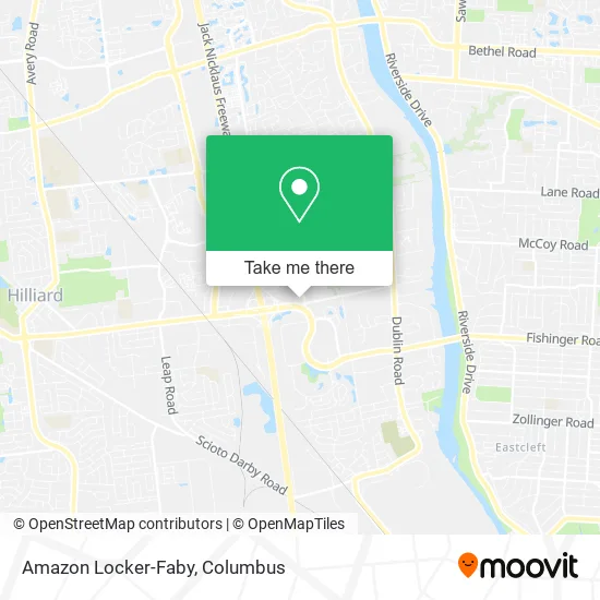 Mapa de Amazon Locker-Faby