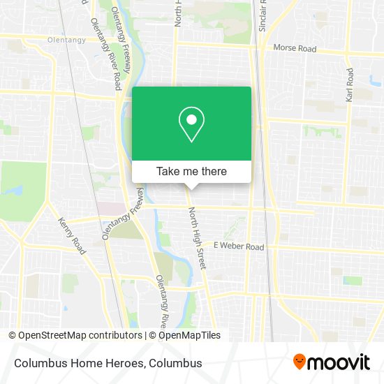 Columbus Home Heroes map