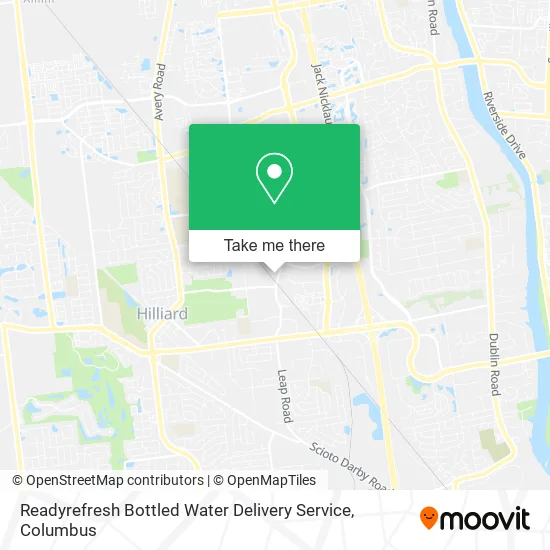 Readyrefresh Bottled Water Delivery Service map