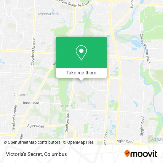 Mapa de Victoria's Secret