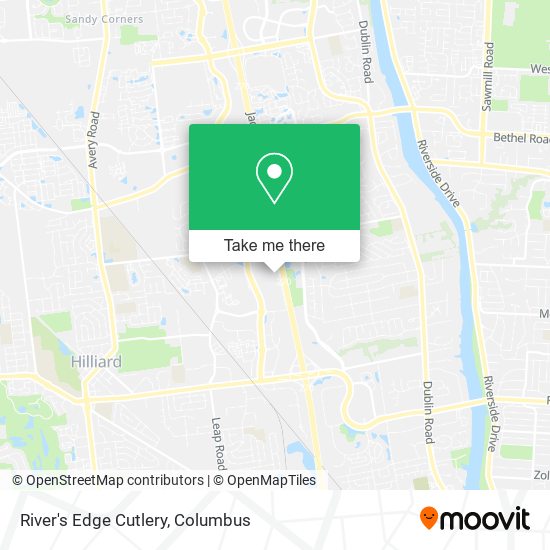 Mapa de River's Edge Cutlery