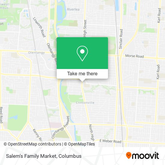 Salem's Family Market map