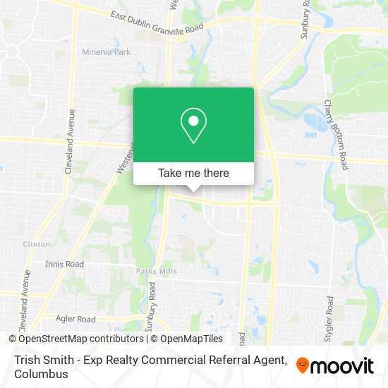 Mapa de Trish Smith - Exp Realty Commercial Referral Agent