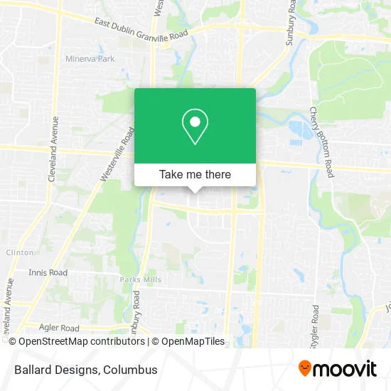 Mapa de Ballard Designs
