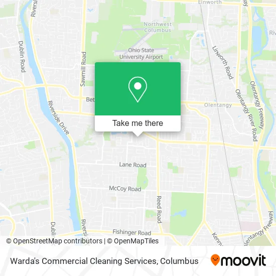 Mapa de Warda's Commercial Cleaning Services