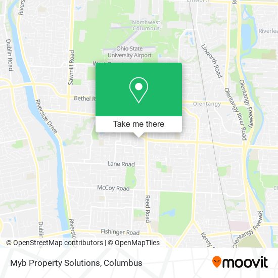 Myb Property Solutions map
