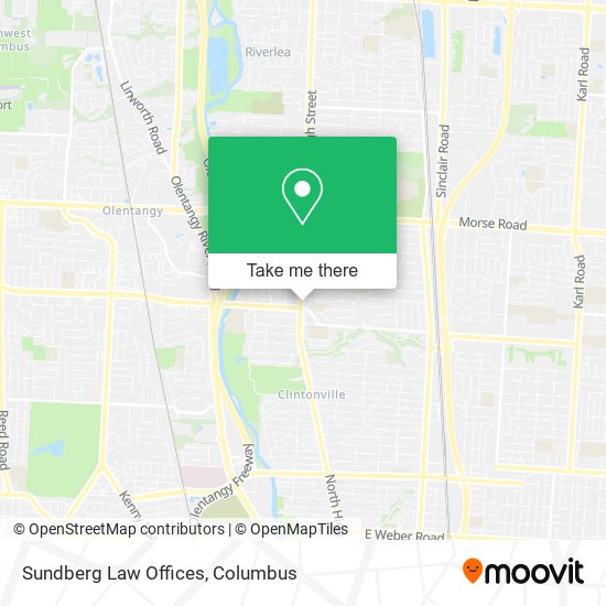 Sundberg Law Offices map