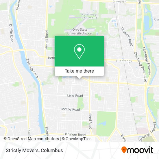 Strictly Movers map