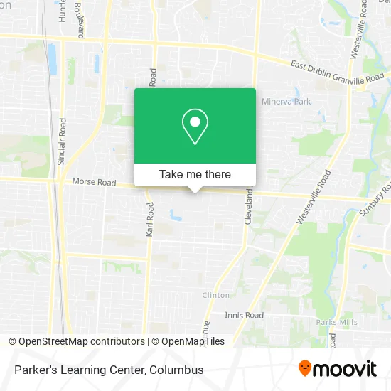 Parker's Learning Center map