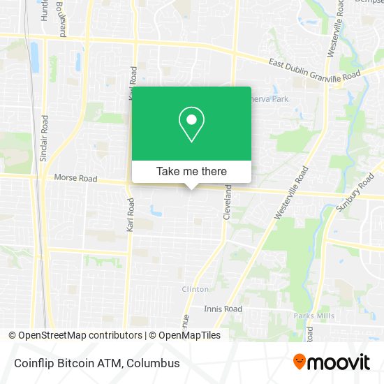 Mapa de Coinflip Bitcoin ATM