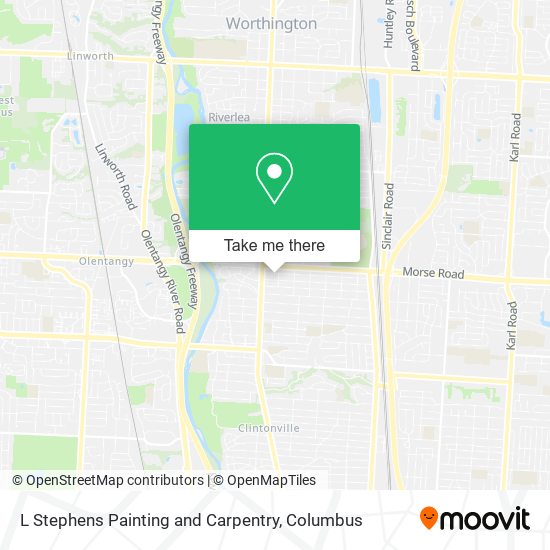 L Stephens Painting and Carpentry map