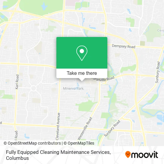 Mapa de Fully Equipped Cleaning Maintenance Services