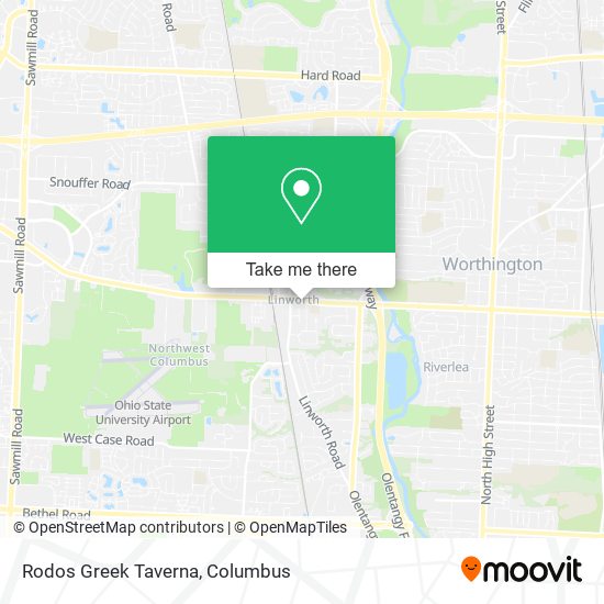 Rodos Greek Taverna map