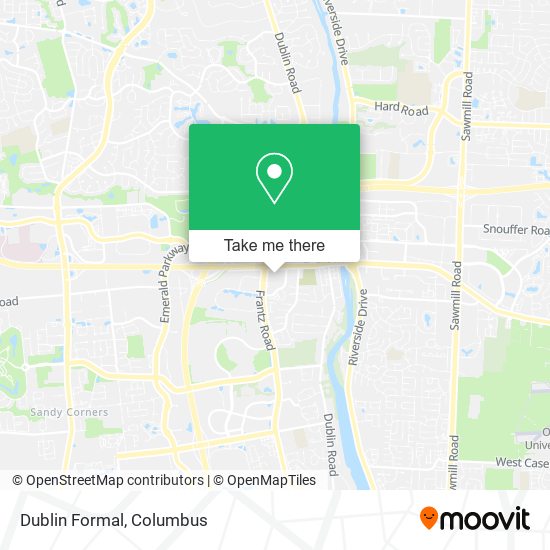 Dublin Formal map