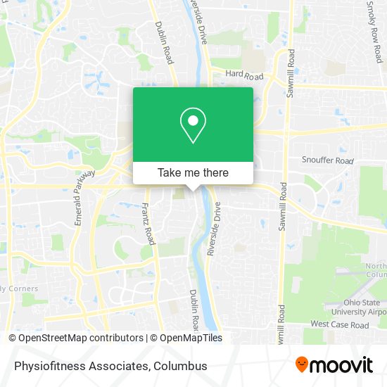 Physiofitness Associates map