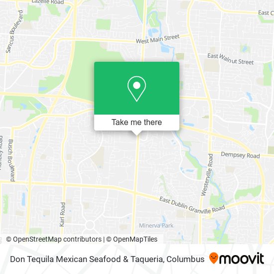 Don Tequila Mexican Seafood & Taqueria map