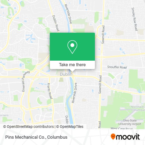 Pins Mechanical Co. map