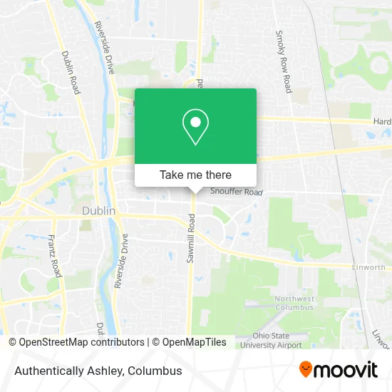 Authentically Ashley map