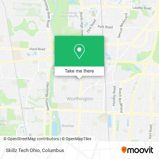 Skillz Tech Ohio map