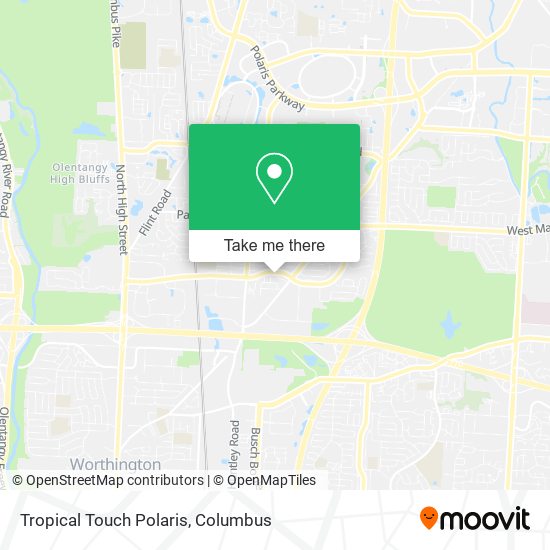 Tropical Touch Polaris map