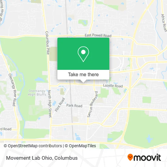 Movement Lab Ohio map