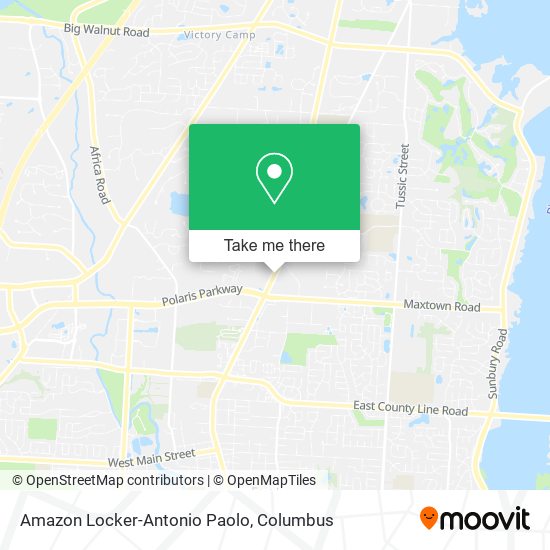 Amazon Locker-Antonio Paolo map