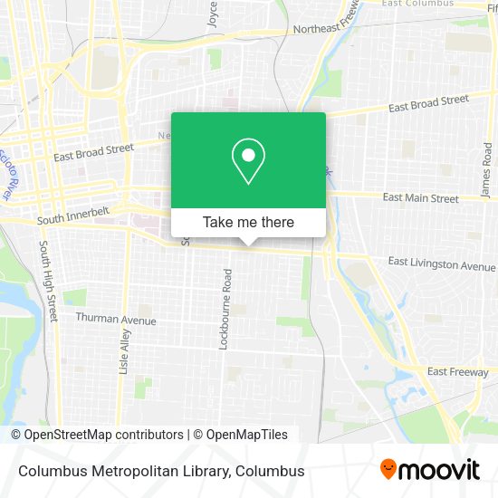 Columbus Metropolitan Library map