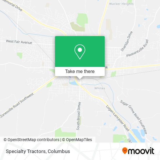Specialty Tractors map