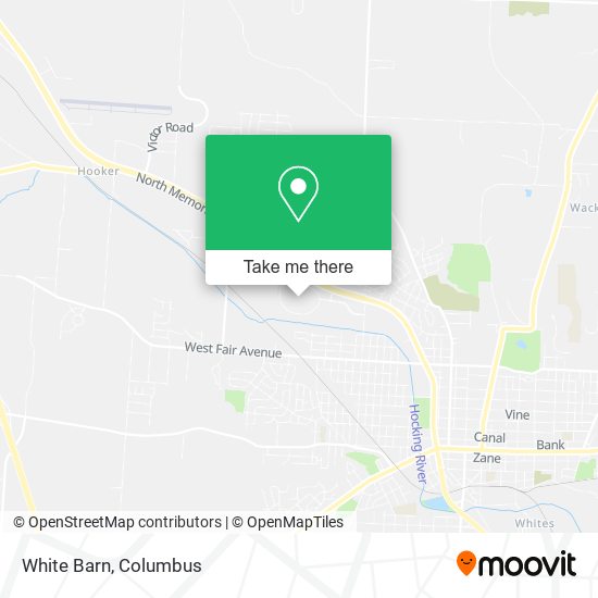Mapa de White Barn