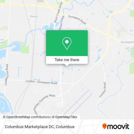 Columbus Marketplace DC map