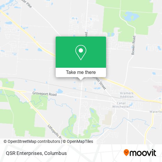 Mapa de QSR Enterprises