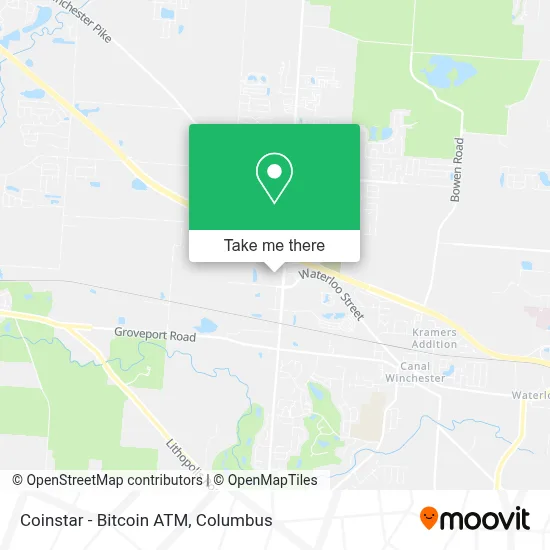 Coinstar - Bitcoin ATM map