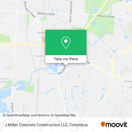 J.Miller Concrete Construction LLC map