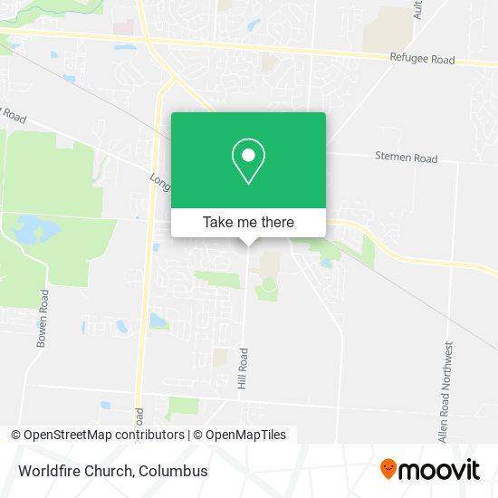 Mapa de Worldfire Church