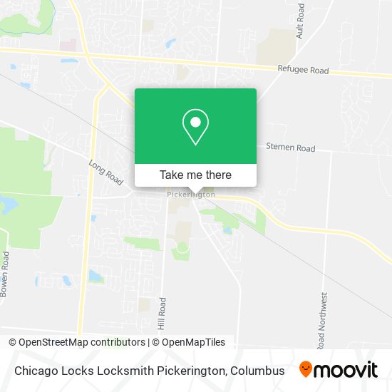 Chicago Locks Locksmith Pickerington map