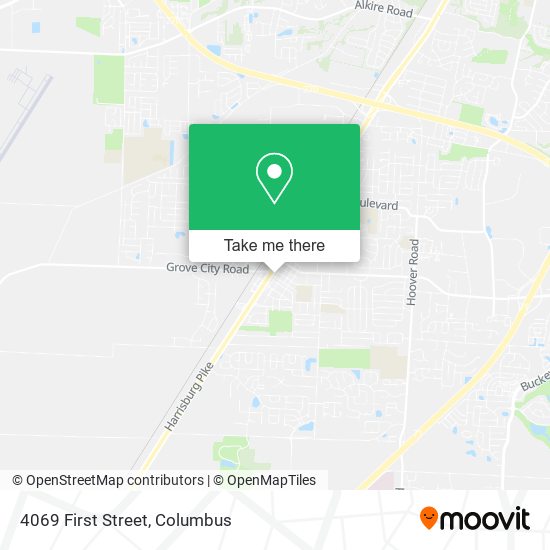 Mapa de 4069 First Street